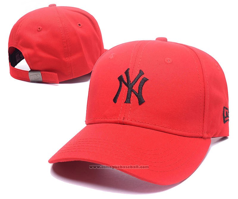 Cappellino New York Yankees Rosso Nero